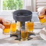 OOTB Dozator de alcool cu 6 pahare