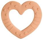 Bibs Jucărie de dentiție BIBS Baby Bitie - Heart Peach