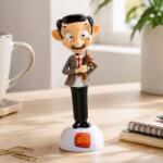Puckator Figurina solara Mr. Bean cu ursulet de plus Figurina