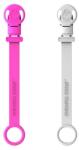 Matchstick Monkey Set de clipsuri Matchstick Monkey roz / gri