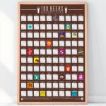 Gift Republic Poster razuibil 100 de marci de bere din lume