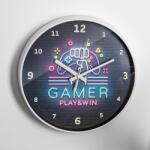 Gadget Master Ceas de perete pentru gameri