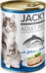 Jacky Premium Cat Food cu somon si sardine 415g