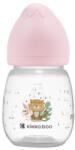 KikkaBoo Biberon KikkaBoo 180 ml Savana roz 3m+