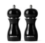 Salter 7613 BKXRA Gloss, Sare si Piper, 2 buc, Negru (T-MLX55141)