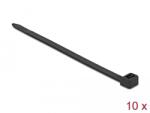 Delock Suport pentru cabluri 500 x 8, 8 mm (înălțime x lățime), 10 bucăți, negru