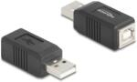 Delock Adaptor Delock USB 2.0: conector USB de tip A (masculin) - conector USB de tip B (feminin)
