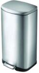 EKO Cos de gunoi cu pedala, EKO, Della, 35 litri, 1 compartiment, inox (2.936635) Cos de gunoi