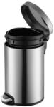 EKO Cos de gunoi cu pedala, EKO, Serene, 12 litri, 1 compartiment, inox (921512IX) Cos de gunoi