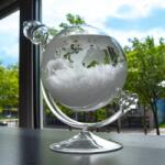 Mikamax Barometru Storm Glass - glob