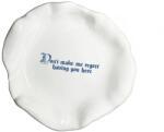Incartato Ceramics Farfurie ceramica, Incartato Ceramics, Regret, The Issues Collection, Ø 22 cm, alb (DPREGRET)