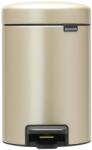 Brabantia Cos de gunoi cu pedala, Brabantia, NewIcon, 3 litri, auriu (2.304408) Cos de gunoi
