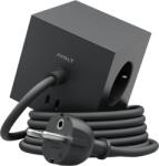 AVOLT Prelungitor cubic, AVOLT, Square 1, 3 prize, 2xUSB-C, 1.8 metri, negru (SQ1-EUFC20-18SB)