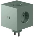 AVOLT Prelungitor cubic, AVOLT, Square 2, 3 prize, 2xUSB-C, sage (SQ2-EUFC30-WMOG)