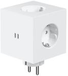 AVOLT Prelungitor cubic, AVOLT x Martinelli Luce, Square 2, 3 prize, 2xUSB-C, alb (SQ2-EUFC30-WMWH)