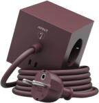 AVOLT Prelungitor cubic, AVOLT x Bauhaus-Archiv, Square 1, 3 prize, 2xUSB-C, 1.8 metri, visiniu (SQ1-EUFC20-18RR)