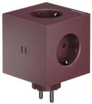 AVOLT Prelungitor cubic, AVOLT x Bauhaus-Archiv, Square 2, 3 prize, 2xUSB-C, visiniu (SQ2-EUFC30-WMRR)