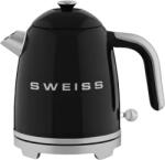 Sweiss Fierbator de apa Retro S, Sweiss, 1 litru, negru (KTS9) Fierbator