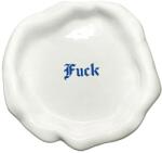 Incartato Ceramics Farfurie ceramica, Incartato Ceramics, F*ck, The Issues Collection, Ø 17 cm, alb (BPFUCK)