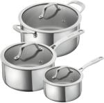 KUHN RIKON Set vase de gatit, otel inoxidabil, 3 piese, Kuhn Rikon, Allround, 37481 (37481)