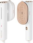 ProfiCare Germany Aparat de calcat vertical cu aburi 2in1, ProfiCare, talpa ceramica Superglide pivotanta, alb (PC-DG3124)