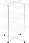 Brabantia Uscator de rufe mobil, Brabantia, Hangon Tower, 3 niveluri, alb (1010078)