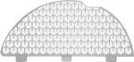 Catlink Filtru pentru litiera PRO-X/YOUNG, Catlink, compatibil cu nisip bentonita, gri (P-Y-NET-MX)