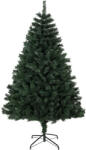HOMCOM Brad de Crăciun Artificial, 180 cm, cu 820 de Crengi Ignifuge, Verde | Aosom Romania (83C-336V00GN)