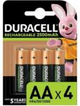 Duracell Baterie reincarcabila DURACELL 5000394057203, AA, 2500mAh, B4, 4 bucati (5000394057203) Baterie reincarcabila