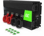 Green Cell INV15 power adapter/inverter Auto 3000 W Black (INV15)