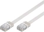 Goobay Cat5e U/UTP flat white 7, 00m (93362)