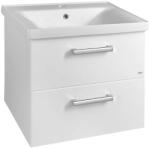SAPHO Vega - Dulap lavoar 62x50x44 cm, 2x sertar, alb VG064 (VG064)
