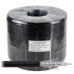 Emtex Cablu coaxial RG6 U -75 ohm, negru - -HQ(300m) - Emtex CX6HQ-BK-300 (CX6HQ-BK-300)