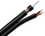 LinkPower Cablu Coaxial RG6 cu Alimentare 100m - LinkPower LINK-RG6-2C-100 (LINK-RG6-2C-100)