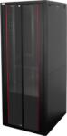 AsyTech Rack de podea PRO SERIES 47U 19'' 800x1000, capacitate 1000 kg, RAL 9005, asamblat - ASYTECH ASY-47U-80100PRO (ASY-47U-80100PRO)