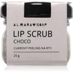 Almara Soap Lip Scrub exfoliant din zahar de buze Choco 25 g