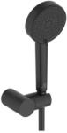 Ideal Standard Set de duș Ideal Standard, Idealrain Alu+ cu pară, suport și furtun de duș, negru mat (BE153XG)