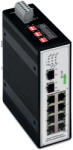 Wago ipari Switch8Port 2 aljzat 100Base-TX, fekete (852-103) (852-103)
