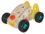 Eichhorn Set de construcție din lemn mașinuță Construct Mini Racer Eichhorn 1 model, 28 de piese (EH7004)