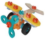 Eichhorn Set de construcție din lemn avion Construct Mini Plane Eichhorn 1 model, 35 de piese (EH7003)