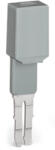 Wago vizsgálóadapter8, 3 mm széles Ellenőrződugó 4mm, szürke (209-170) (209-170)