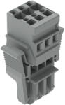 Wago 769-103/021-000 anyacsatlakozó, 3 pólusú, 4 mm2, szürke (769-103/021-000)