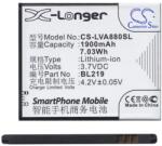 Cameron Sino Li-Ion akku 3.7V/1900mAh, Lenovo BL219 kompatibilis, FEKETE (CS-LVA880SL)