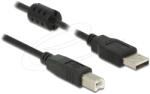 Delock Кабел Delock USB-A към USB-B, 1.0m, черен (DELOCK-84895) - pcbuild