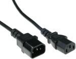 Act Connectivity Tápkábel hosszabbító C13 - C14 3m fekete AK5031 (AK5031)