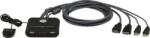 ATEN 2-Port USB FHD HDMI Cable KVM Switch (CS22HF-AT)