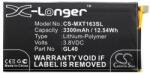 Cameron Sino Lenovo Moto Z Play CAMERON SINO Li-Polymer akku 3.8V/3300mAh, Motorola GL40 kompatibilis, FEKETE (CS-MXT163SL)