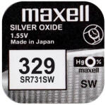 Maxell 329 / SR731SW Ezüst-Oxid Gombelem