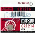 Maxell CR1216 Lítium Gombelem