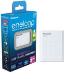 Panasonic Eneloop BQ-CC87 Ni-MH Akkumulátor Töltő és Powerbank + 4db 2000mAh (AA / R6) Ceruza Újratölthető Elem